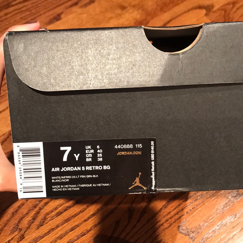 Air Jordan 5 Retro BG (GS) “Pro Stars” - Picture 6 of 7